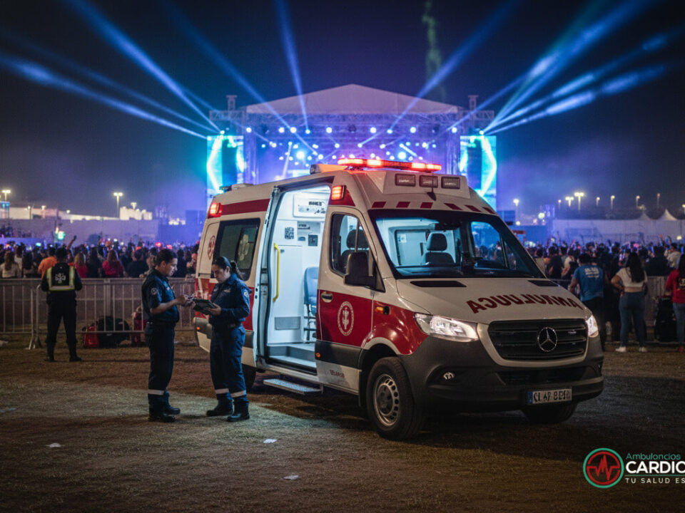 Alquiler de ambulancias en Lima para conciertos y festivales