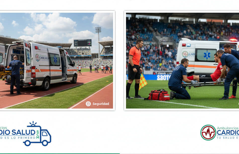 Ambulancias para eventos deportivos: Seguridad y atención médica garantizada